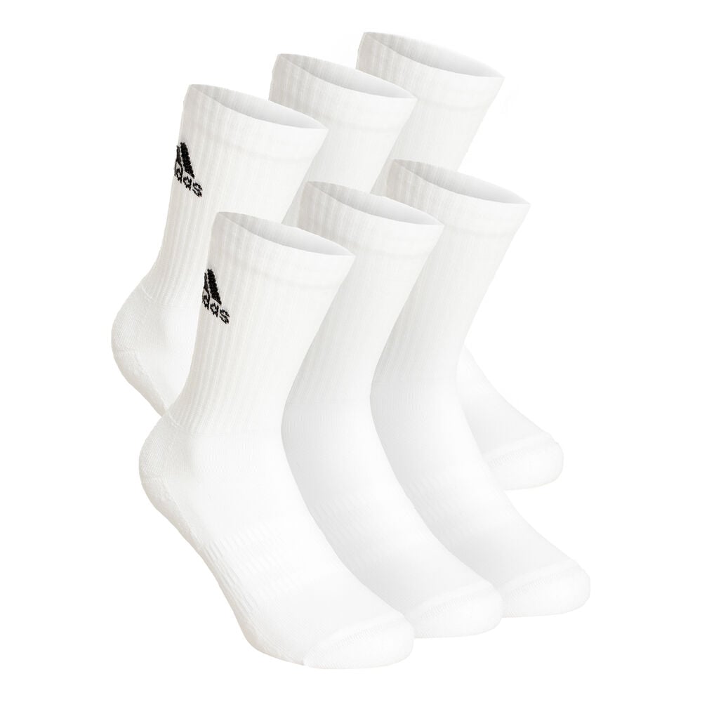 adidas Crew Sportswear Ankle Sportsocken 6er Pack in weiß, Größe: 49-51