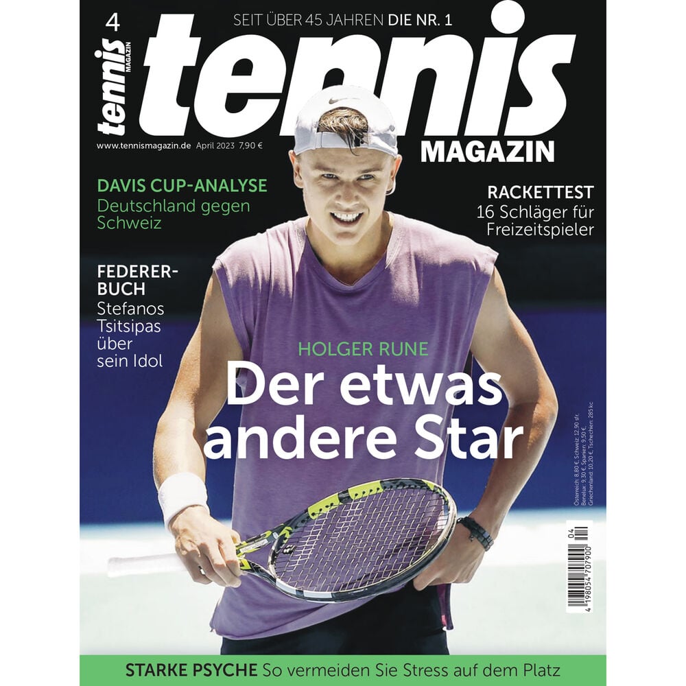 Tennis Magazin April 2023 Zeitschrift