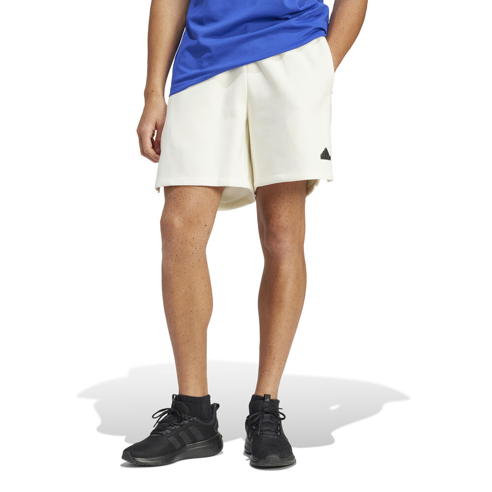 adidas Zone Printed Shorts Herren in creme, Größe: M