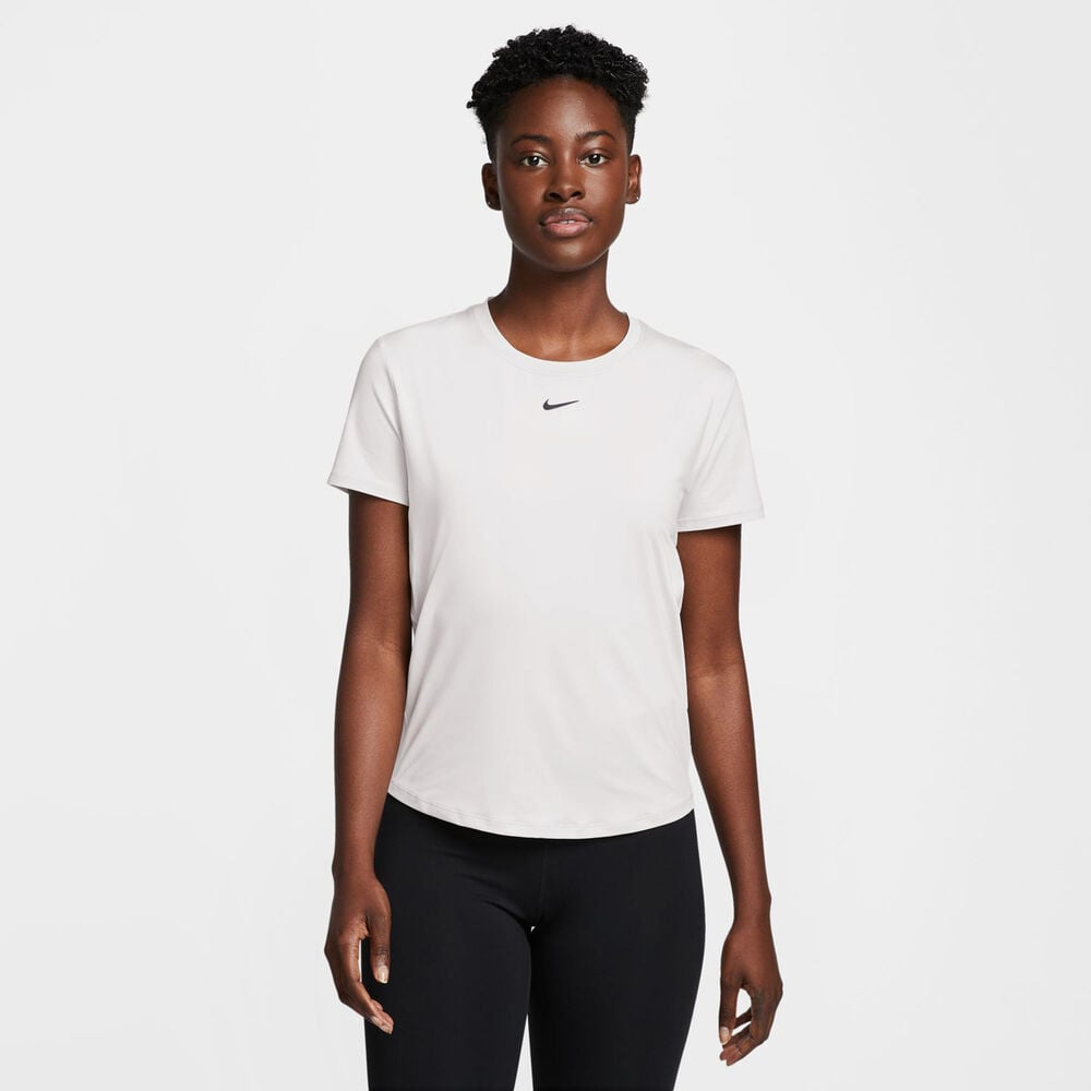 Nike One Classic Dri-Fit T-Shirt Damen in weiß, Größe: L