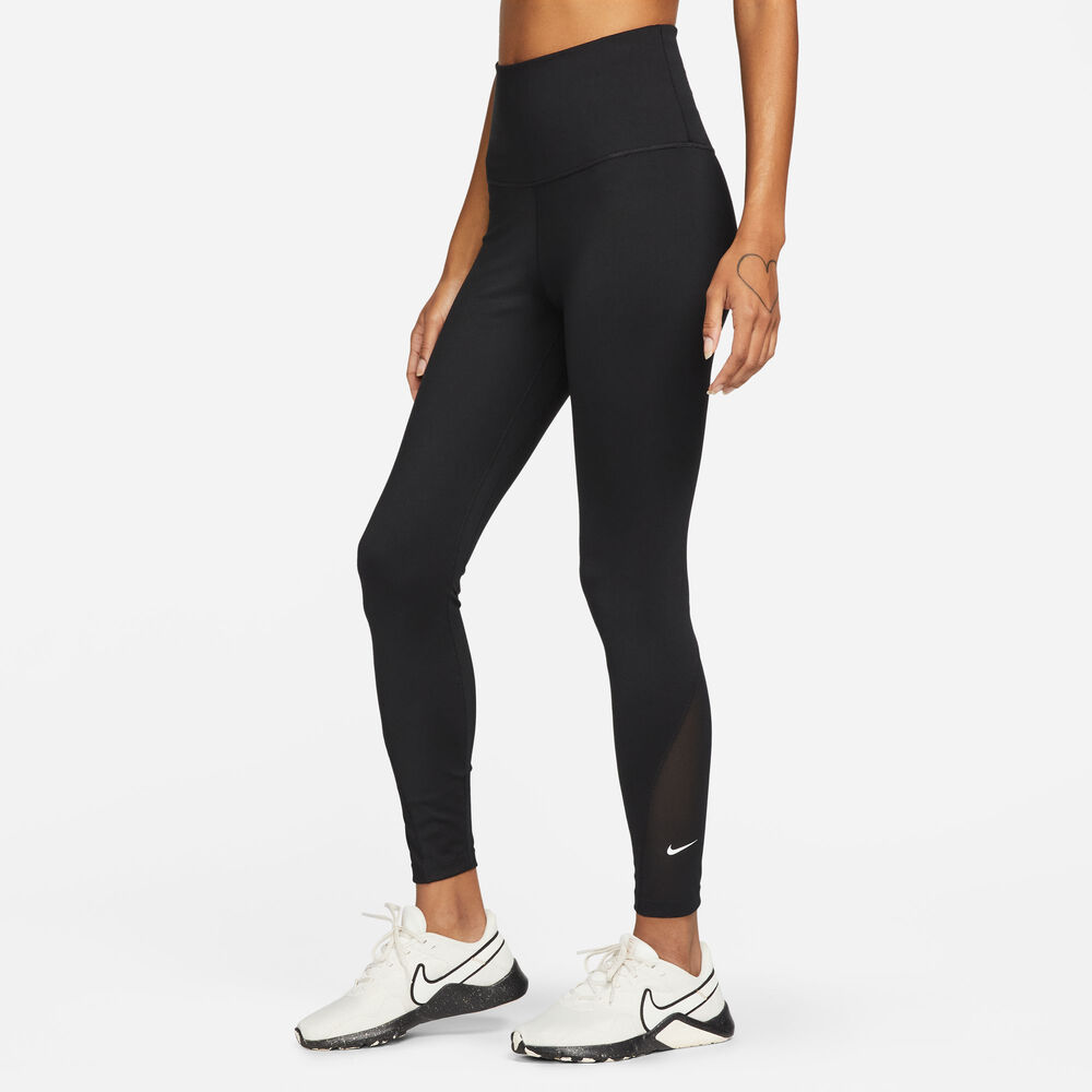 Nike Dri-Fit One Heritage 7/8 Tight Damen in schwarz, Größe: XL