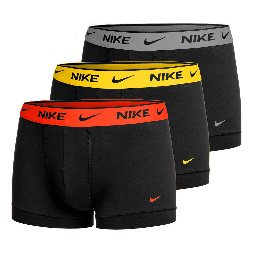 Nike E-Day Cotton Stretch Boxer Short 3er Pack Herren in schwarz