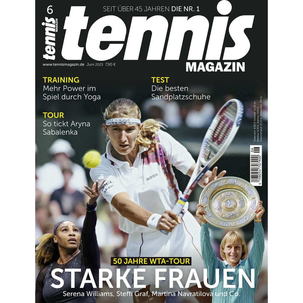 Tennis Magazin Juni 2023 Zeitschrift