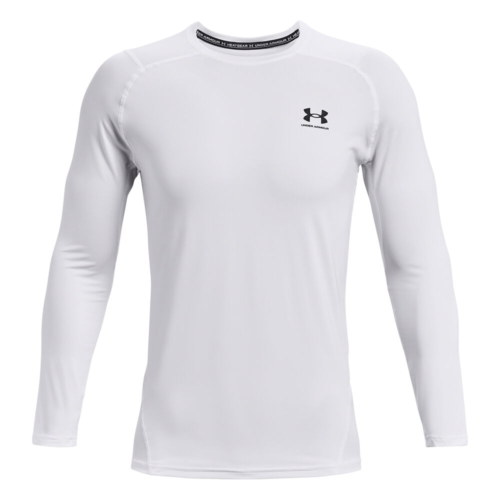 Under Armour Heatgear Fitted Longsleeve Herren in weiß