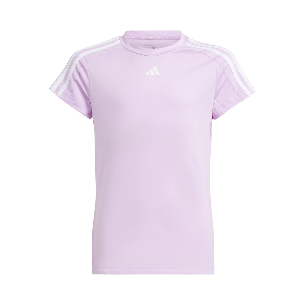 adidas 3-Stripes T-Shirt Mädchen in rosa