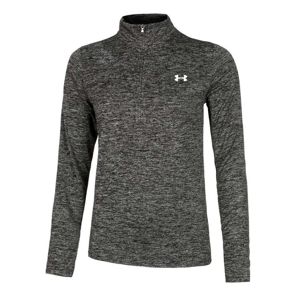 Under Armour Tech Half-Zip Twist Longsleeve Damen in schwarz, Größe: S