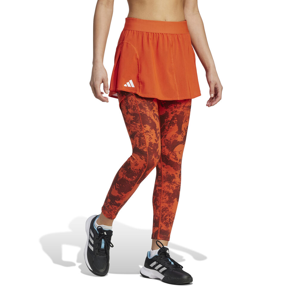 adidas Paris MA Skirt & Tight Damen in orange, Größe: L