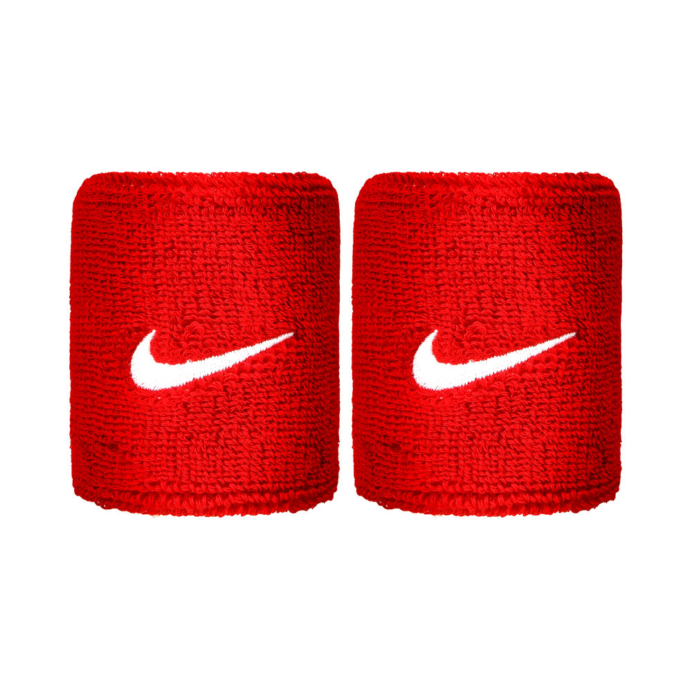 Nike Swoosh Schweißband 2er Pack in rot, Größe: