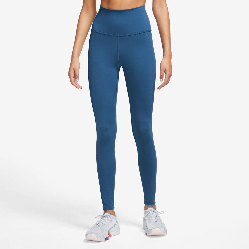 Nike One Dri-Fit High-Rise Tight Damen in dunkelblau, Größe: M