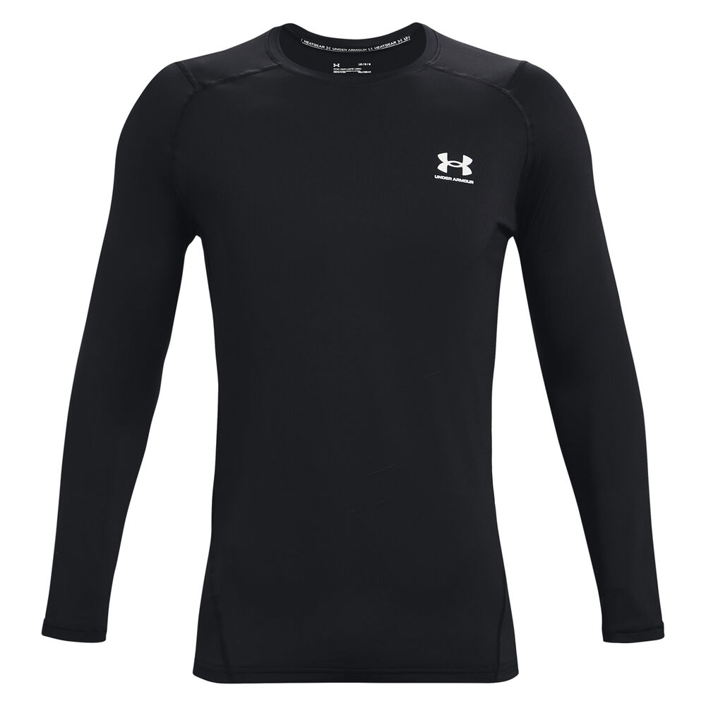 Under Armour Heatgear Fitted Longsleeve Herren in schwarz, Größe: M