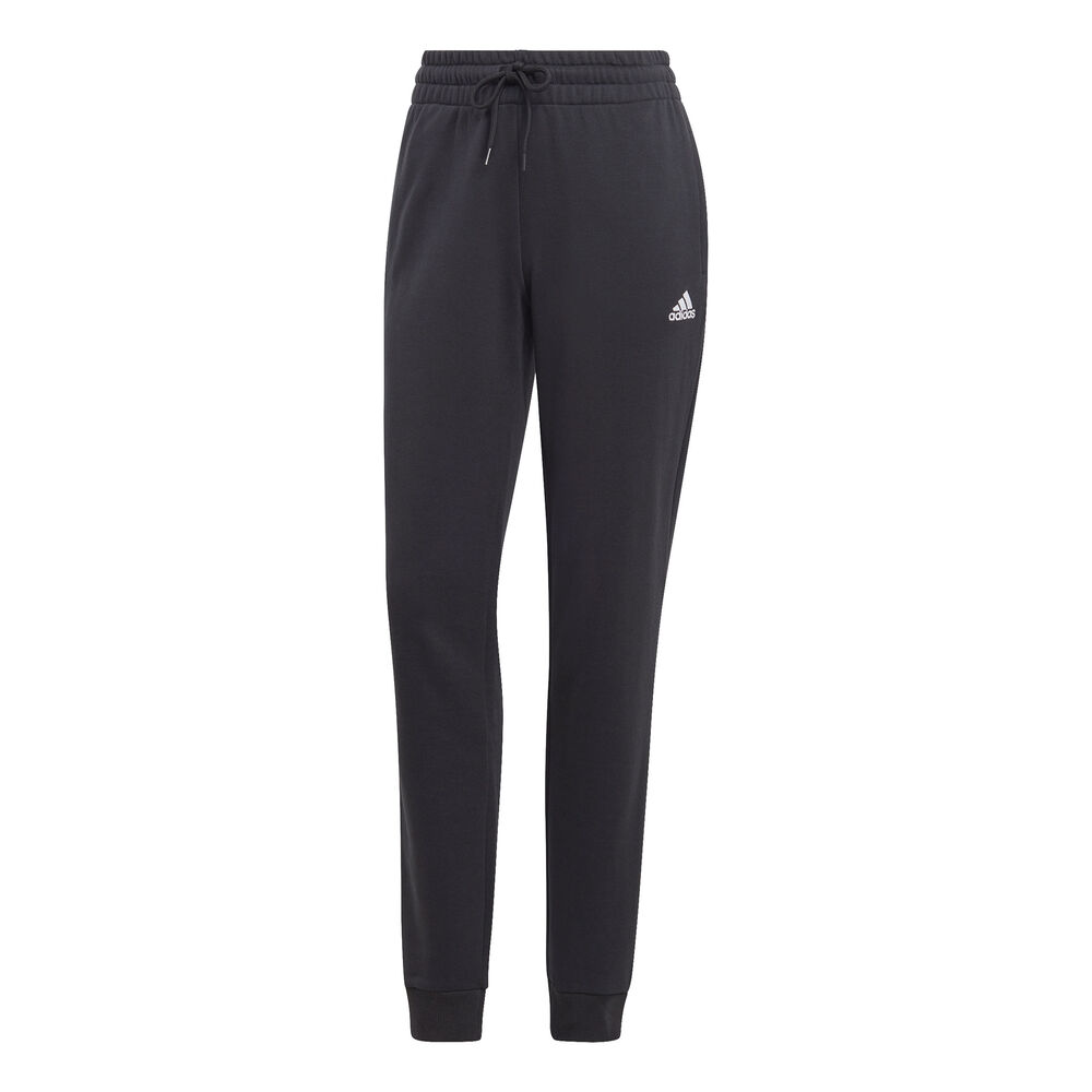 adidas Essentials Linear French Terry Cuffed Trainingshose Damen in schwarz, Größe: M