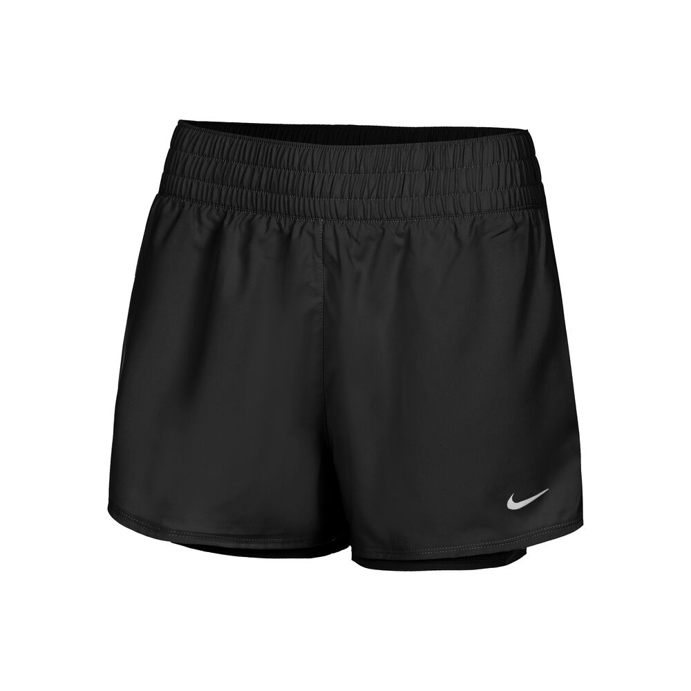 Nike Dri-Fit One Heritage 3in 2in1 Shorts Damen in schwarz, Größe: XS