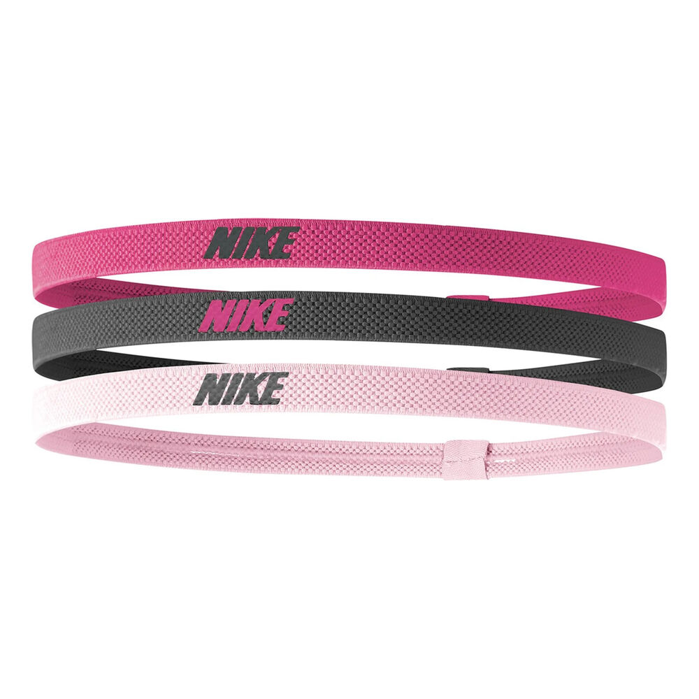 Nike Elastic 2.0 Haarband 3er Pack in pink, Größe: