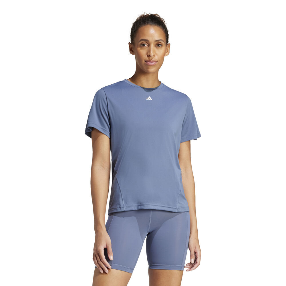adidas WTR Designed 4 You T-Shirt Damen in blaugrau, Größe: S