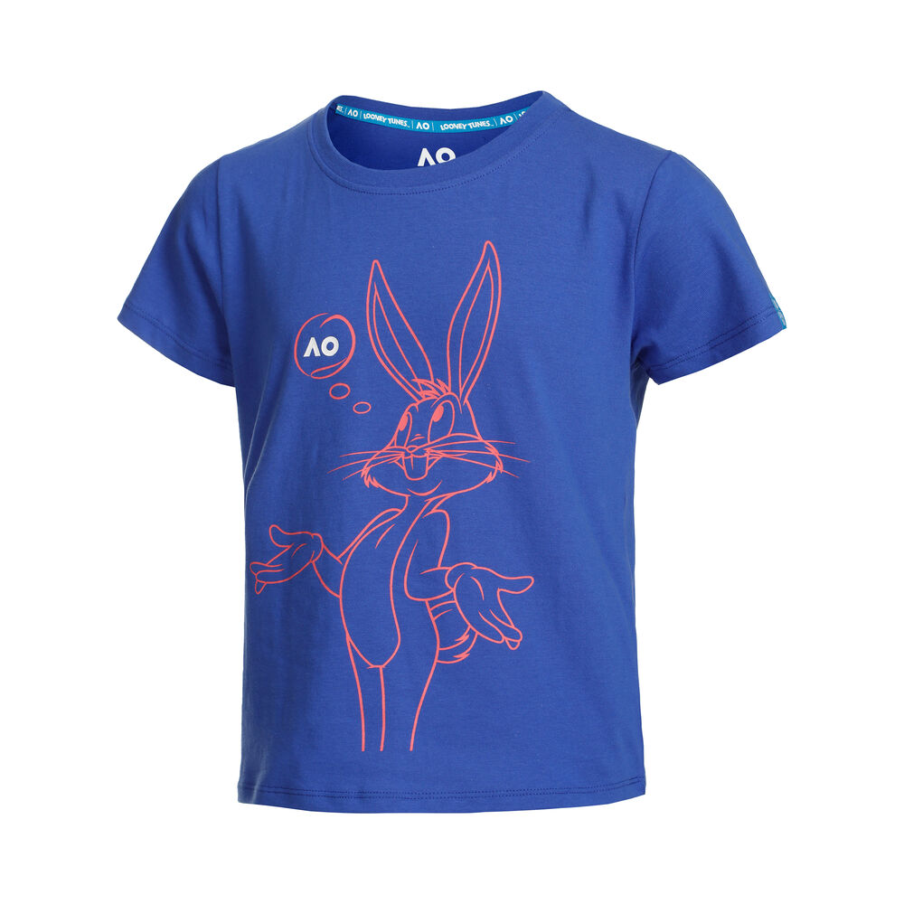 Australian Open AO Ideas Bugs Bunny T-Shirt Mädchen in blau