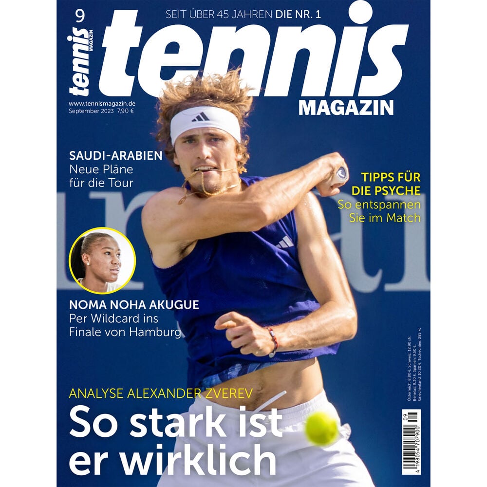 Tennis Magazin September 2023 Zeitschrift
