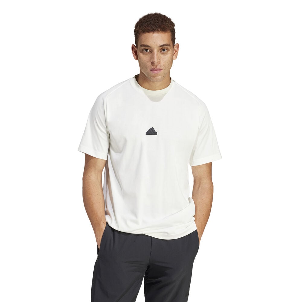 adidas Zone T-Shirt Herren in creme, Größe: XL