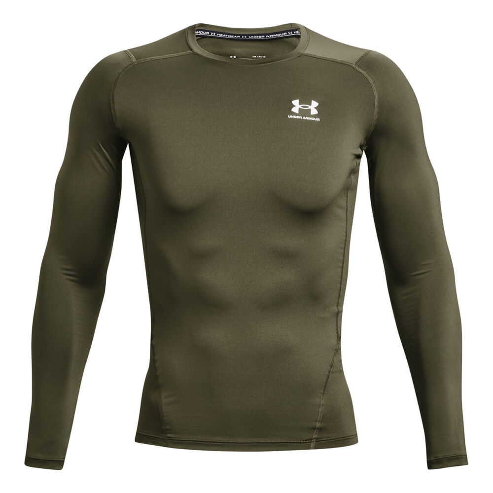 Under Armour Heatgear Comp Longsleeve Herren in oliv