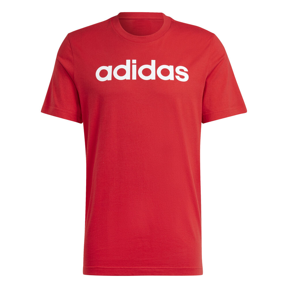 adidas LIN Singel Jersey T-Shirt Herren in rot